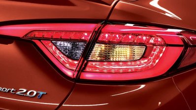 2016 Hyundai Sonata 2.0 turbo taillamps press images