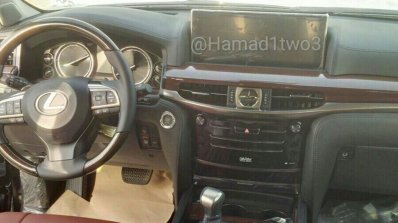 2016 Lexus LX interior spotted in the metal for first time