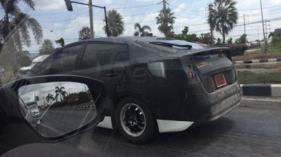 2016 Toyota Prius side Thailand spied