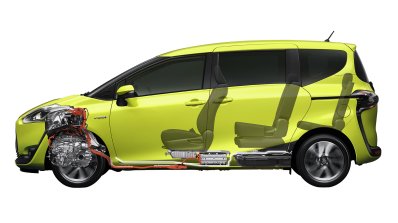 2016 Toyota Sienta hybrid powetrain unveiled in Japan