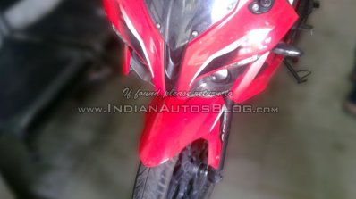 Bajaj Pulsar RS400 front spied