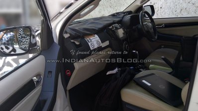 Chevrolet Trailblazer interior spied in Ladakh