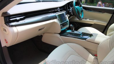 Maserati Quattroporte interior India reveal