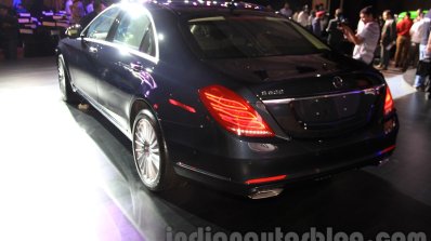 Mercedes S Class with rear quarter designo launched in Delhi