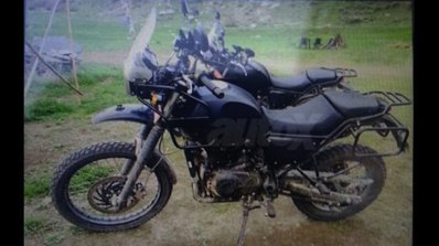 Royal Enfield Himalayan profile spied