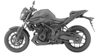Yamaha MT-03 side