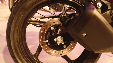 2015 Honda CBR150R rear wheel India spec from Revfest