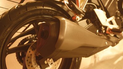 2015 Honda CBR250R India spec exhaust from Revfest