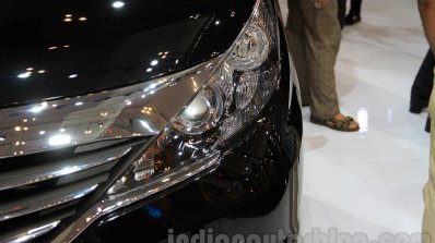 2015 Mazda Biante Limited Edition MPV headlamps at the 2015 Gaikindo Indonesia International Auto Show (2015 GIIAS)