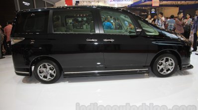 2015 Mazda Biante Limited Edition MPV side at the 2015 Gaikindo Indonesia International Auto Show (2015 GIIAS)