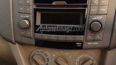2015 Suzuki Ertiga (facelift) audio unit In Images