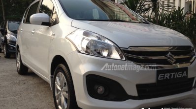 2015 Suzuki Ertiga (facelift) front end In Images