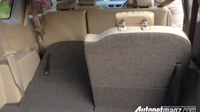 2015 Suzuki Ertiga (facelift) third row seats In Images