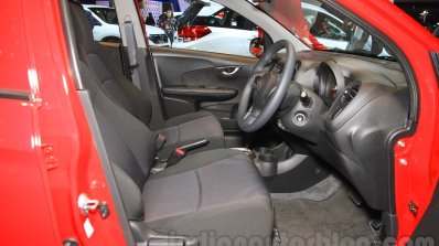 2015 facelifted Honda Brio front cabin at the 2015 Indonesia International Motor Show