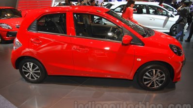 2015 facelifted Honda Brio side at the 2015 Indonesia International Motor Show