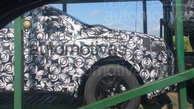 2016 Jeep Compact SUV front end spotted on a carrier