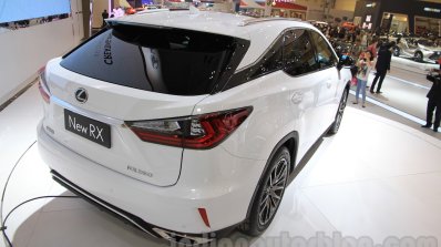 2016 Lexus RX rear three quarter at the 2015 Gaikindo Indonesia International Motor Show (2015 GIIAS)