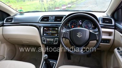 2016 Maruti Ciaz SHVS interior driving impressions