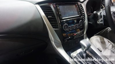 2016 Mitsubishi Pajero Sport centre console at the BIG Motor Sale Thailand