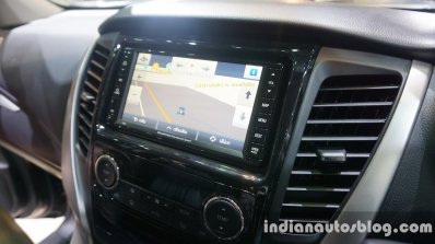 2016 Mitsubishi Pajero Sport navigation screen at the BIG Motor Sale Thailand