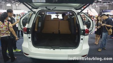 2016 Toyota Fortuner 2.8 boot space at Thailand Big Motor Sale
