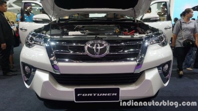 2016 Toyota Fortuner fascia front at Thailand Big Motor Sale
