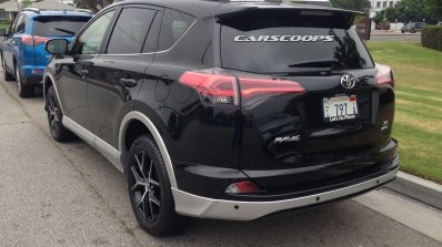 2016 Toyota RAV4 rear quarter spotted in Los Angeles undisguised