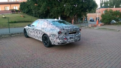 2017 BMW 5 Series (G30) rear three quarter spotted