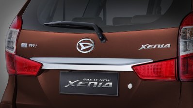Daihatsu Great New Xenia boot lid press image
