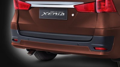 Daihatsu Great New Xenia rear bumper press image