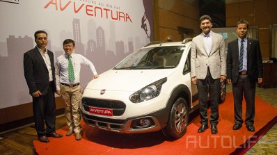 Fiat Avventura front three quarter launched in Nepal