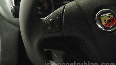 Fiat Punto Abarth steering mounted audio controls for India.jpg