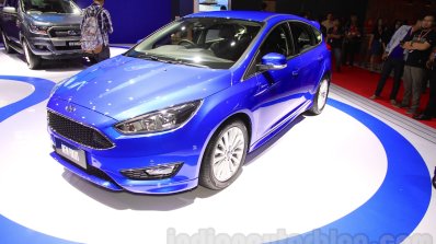 Ford Focus front three quarter at the Indonesia International Motor Show 2015