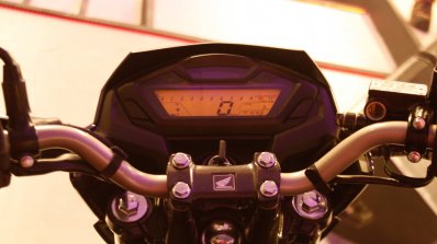 Honda CB Hornet 160R digital instrument cluster from the showcase in India