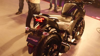Honda CB Hornet 160R rear from the showcase in India