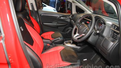 Honda Jazz RS CVT Limited Edition front cabin at the 2015 Indonesia International Motor Show