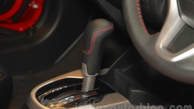 Honda Jazz RS CVT Limited Edition gear lever at the 2015 Indonesia International Motor Show