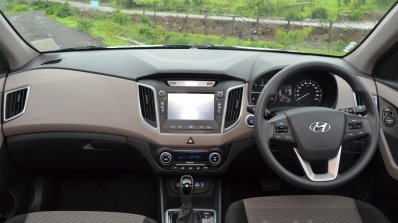 Hyundai Creta Diesel AT dashboard Review