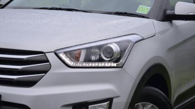 Hyundai Creta Diesel AT headlight Review