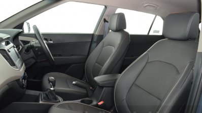 Hyundai Creta Diesel front seats Review