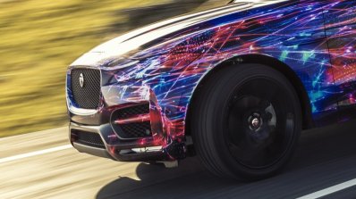 Jaguar F-Pace bonnet nose