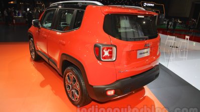 Jeep Renegade Limited rear three quarter at the Indonesia International Motor Show 2015