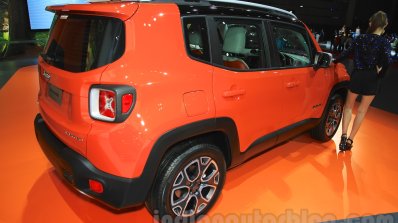 Jeep Renegade Limited rear three quarter right at the Indonesia International Motor Show 2015