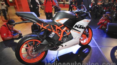 KTM RC250 rear three quarter at the Indonesia International Motor Show 2015 (IIMS 2015)