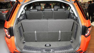 Land Rover Discovery Sport boot space at the 2015 Gaikindo Indonesia International Motor Show (2015 GIIAS)