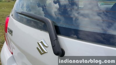 Maruti Celerio ZDI (O) DDiS 125 rear wiper review
