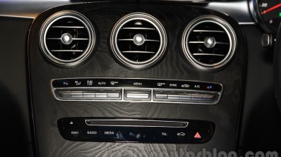 Mercedes GLC air vents at the Indonesia International Motor Show 2015