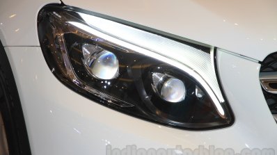 Mercedes GLC headlamp at the Indonesia International Motor Show 2015