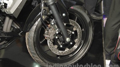 Yamaha MT-25 front disc brake at the Indonesia International Motor Show 2015 (IIMS 2015)