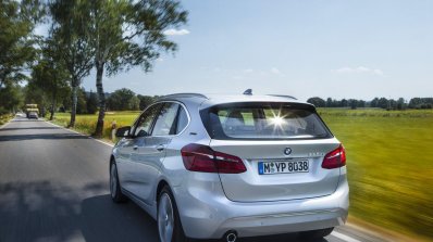 2015 BMW 225xe PHEV Active Tourer rear quarter unveiled